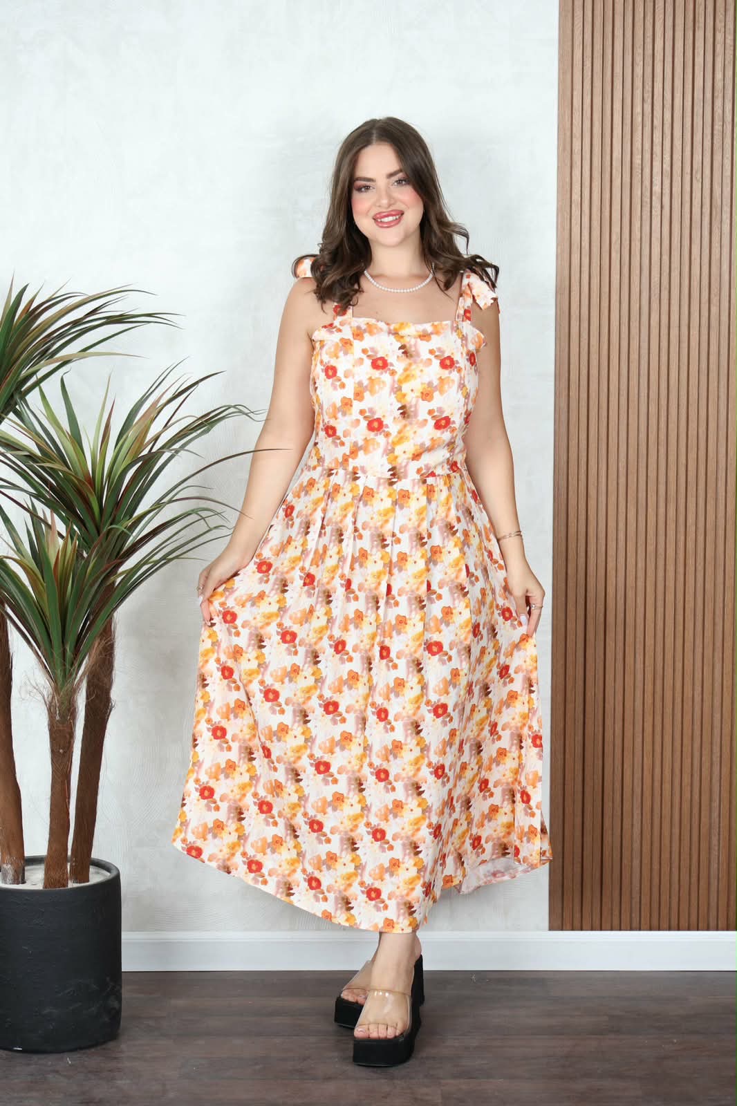 robe sans manche — vue 2